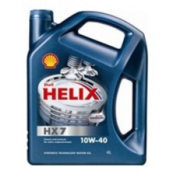 SHELL Helix HX7 10w40 п/с  4л (уп.4)